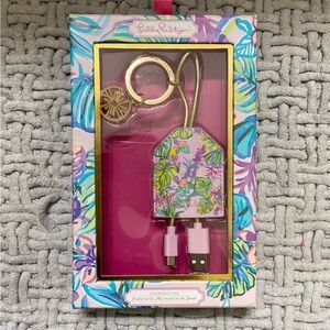 Lilly pulitzer charging tag in mermaid shade